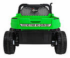 Дитяча акумуляторна машинка Farmer Truck Зелена, фото 7
