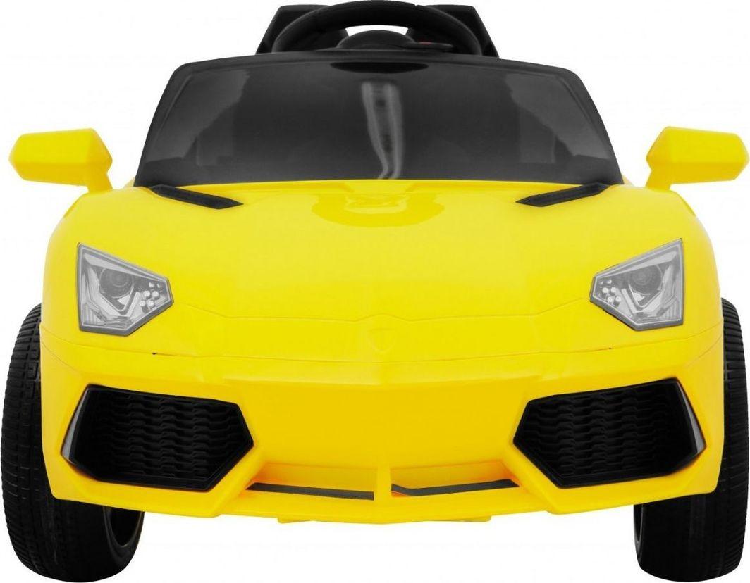 Дитяча акумуляторна машинка Жовта, фото 1