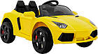 Дитяча акумуляторна машинка Жовта, фото 7