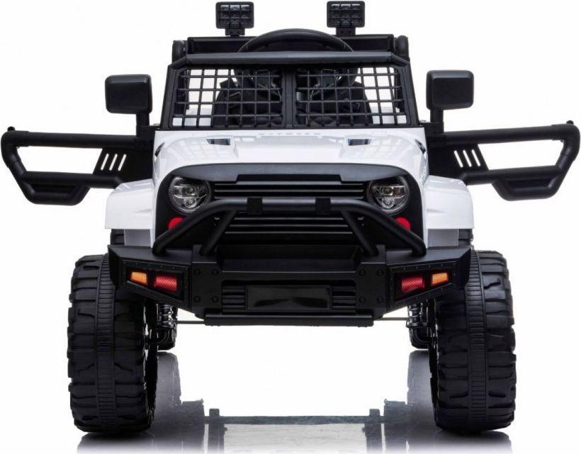 Дитяча акумуляторна машинка Jeep Dark Night Біла, фото 1