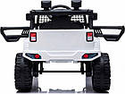 Дитяча акумуляторна машинка Jeep Dark Night Біла, фото 3