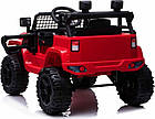 Дитяча акумуляторна машинка Jeep Dark Night Red, фото 2