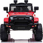 Дитяча акумуляторна машинка Jeep Dark Night Red, фото 4