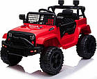 Дитяча акумуляторна машинка Jeep Dark Night Red, фото 5