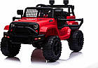 Дитяча акумуляторна машинка Jeep Dark Night Red, фото 7