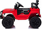 Дитяча акумуляторна машинка Jeep Dark Night Red, фото 8