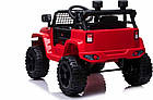 Дитяча акумуляторна машинка Jeep Dark Night Red, фото 10