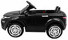 Дитячий електромобіль Rapid Racer Black + Пульт + Вільний старт + EVA + MP3 LED, фото 4