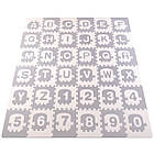 Дитячий килимок-пазл Букви 36 шт, фото 2