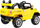 Дитячий акумуляторний позашляховик JJ Жовтий, фото 2