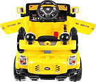 Дитячий акумуляторний позашляховик JJ Жовтий, фото 5