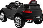 Дитяча акумуляторна машинка Turbo-S Чорна, фото 3