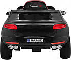 Дитяча акумуляторна машинка Turbo-S Чорна, фото 4