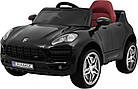 Дитяча акумуляторна машинка Turbo-S Чорна, фото 9