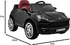 Дитяча акумуляторна машинка Turbo-S Чорна, фото 10