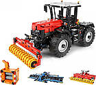 Дитячий конструктор Червоний трактор 2716 ел., фото 4