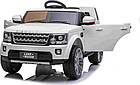 Дитяча акумуляторна машинка Land Rover Discovery Біла, фото 2