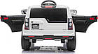 Дитяча акумуляторна машинка Land Rover Discovery Біла, фото 4