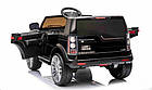 Дитяча акумуляторна машинка Land Rover Discovery Чорна, фото 3