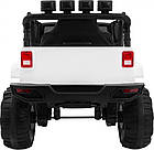 Дитяча акумуляторна машинка All Terrain Біла, фото 3