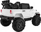 Дитяча акумуляторна машинка All Terrain Біла, фото 5