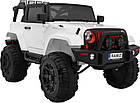 Дитяча акумуляторна машинка All Terrain Біла, фото 6