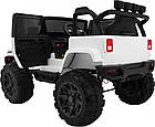 Дитяча акумуляторна машинка All Terrain Біла, фото 8