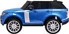 Дитяча акумуляторна машинка Range Rover HSE Синя, фото 4