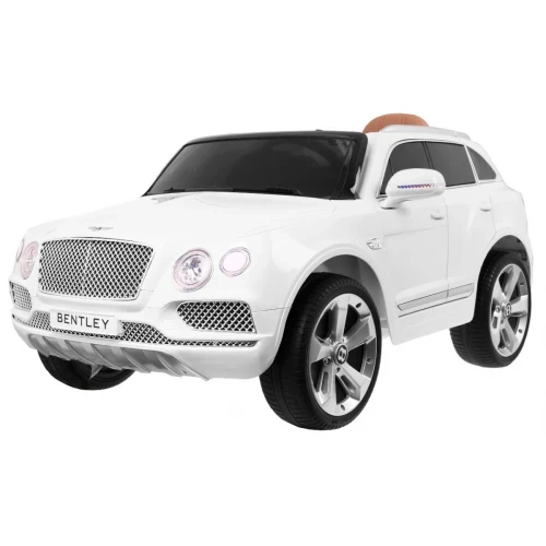 Дитяча акумуляторна машинка Bentley Bentayga Біла, фото 1