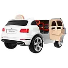 Дитяча акумуляторна машинка Bentley Bentayga Біла, фото 4