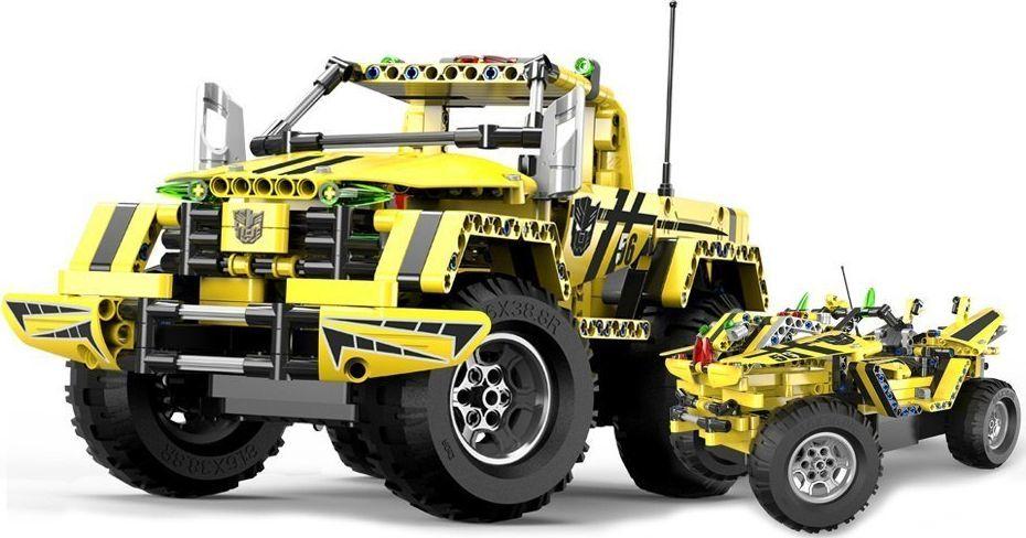 Позашляховик 2в1 на дистанційному керуванні для дітей 6+ Технічні блоки CaDA 514 ел., фото 1