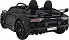 Дитяча акумуляторна машинка Lamborghini SVJ DRIFT Чорна, фото 5