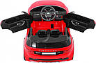 Дитяча акумуляторна машинка Land Rover Discovery Червона, фото 7