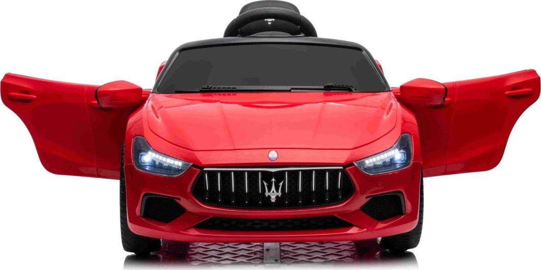 Дитяча акумуляторна машинка Maserati Ghibli на акумуляторі Червона, фото 1