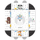 Килимок розвивальний 110 x 100 см Бохо Ricokids, фото 6