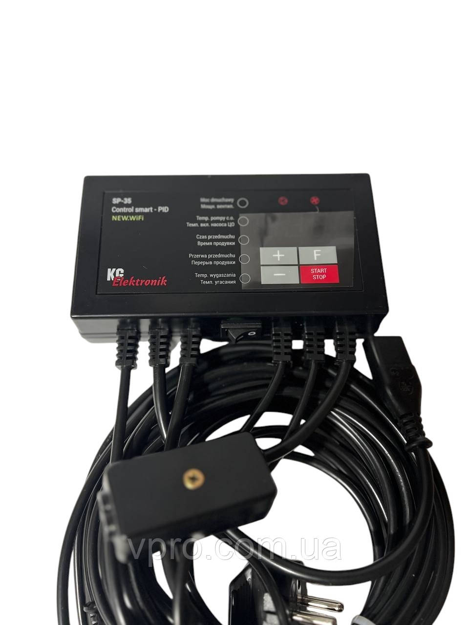 Автоматика для твердопаливних котлів KG Elektronik SP-35 PID з WiFi