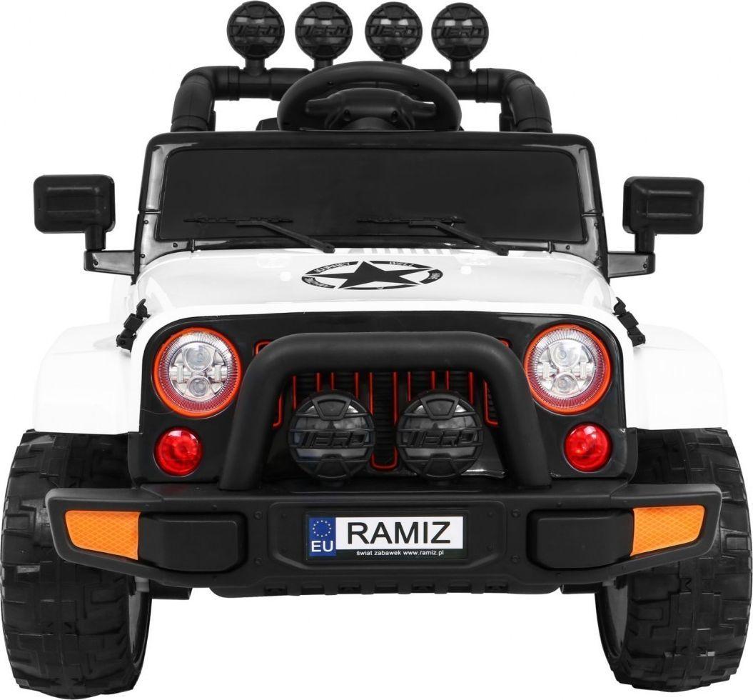 Дитячий акумуляторний позашляховик Білий, фото 1