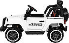 Дитячий акумуляторний позашляховик Білий, фото 2
