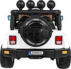 Дитячий акумуляторний позашляховик Білий, фото 6