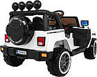 Дитячий акумуляторний позашляховик Білий, фото 9