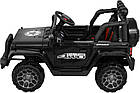Дитячий акумуляторний позашляховик Чорний, фото 2