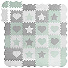 Килимок-пазл Ricokids 151x151 см 16 шт. м'ятно-сірий, фото 3