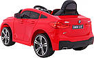 Дитяча акумуляторна машинка BMW 6 GT Червона, фото 3