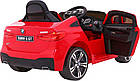 Дитяча акумуляторна машинка BMW 6 GT Червона, фото 6