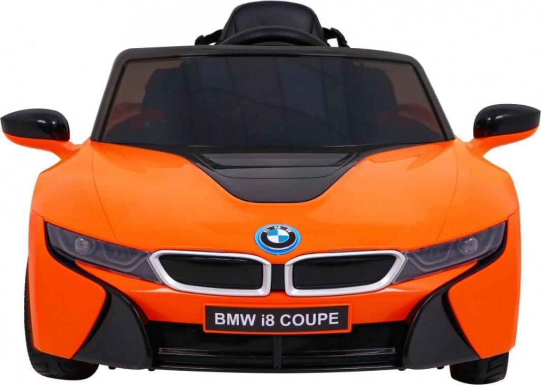Дитяча акумуляторна машинка BMW I8 Lift Car Помаранчева, фото 1