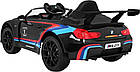 Дитяча акумуляторна машинка BMW M6 GT3 Чорна, фото 5