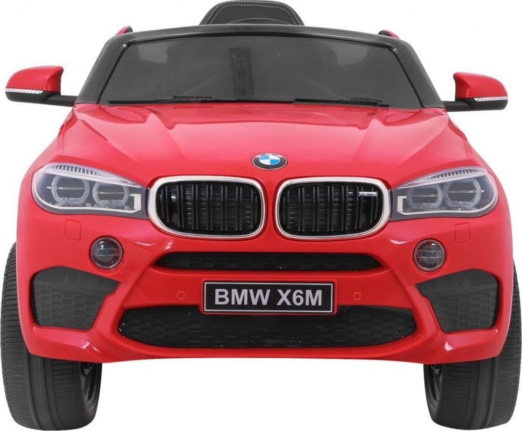 Дитяча акумуляторна машинка BMW X6M Червона, фото 1