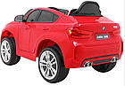 Дитяча акумуляторна машинка BMW X6M Червона, фото 2