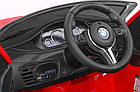 Дитяча акумуляторна машинка BMW X6M Червона, фото 3