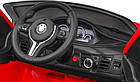 Дитяча акумуляторна машинка BMW X6M Червона, фото 4